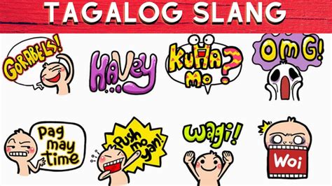 Tagalog Slang For EveryDay Use .
